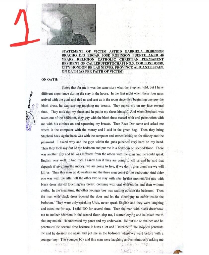 غیرملکی خواتین سے مبینہ زیادتی کا معاملہ، بیان حلفی میں خاتون کے تہلکہ خیز انکشافات 1 WhatsApp Image 2026 07 04 at 2.30.28 PM