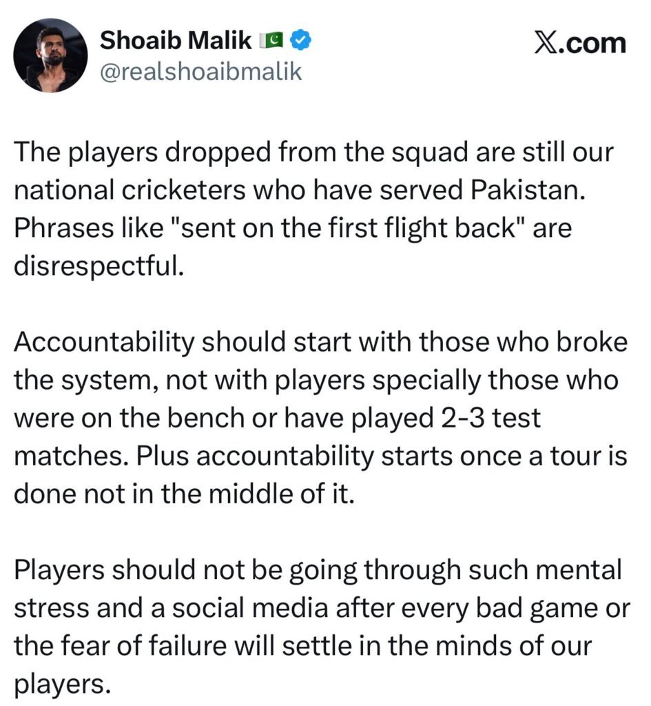 قومی کرکٹ اسکواڈ میں تبدیلیاں، شعیب ملک کن الفاظ پر آگ بگھولا ہوگئے؟ 1 WhatsApp Image 2026 09 01 at 3.40.29 AM